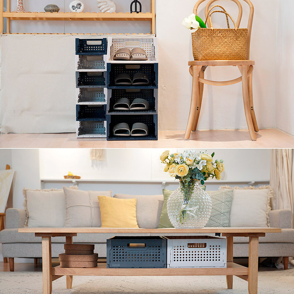 국산 펜트리수납함 폴딩박스 리빙박스 서랍 수납 정리함 소형