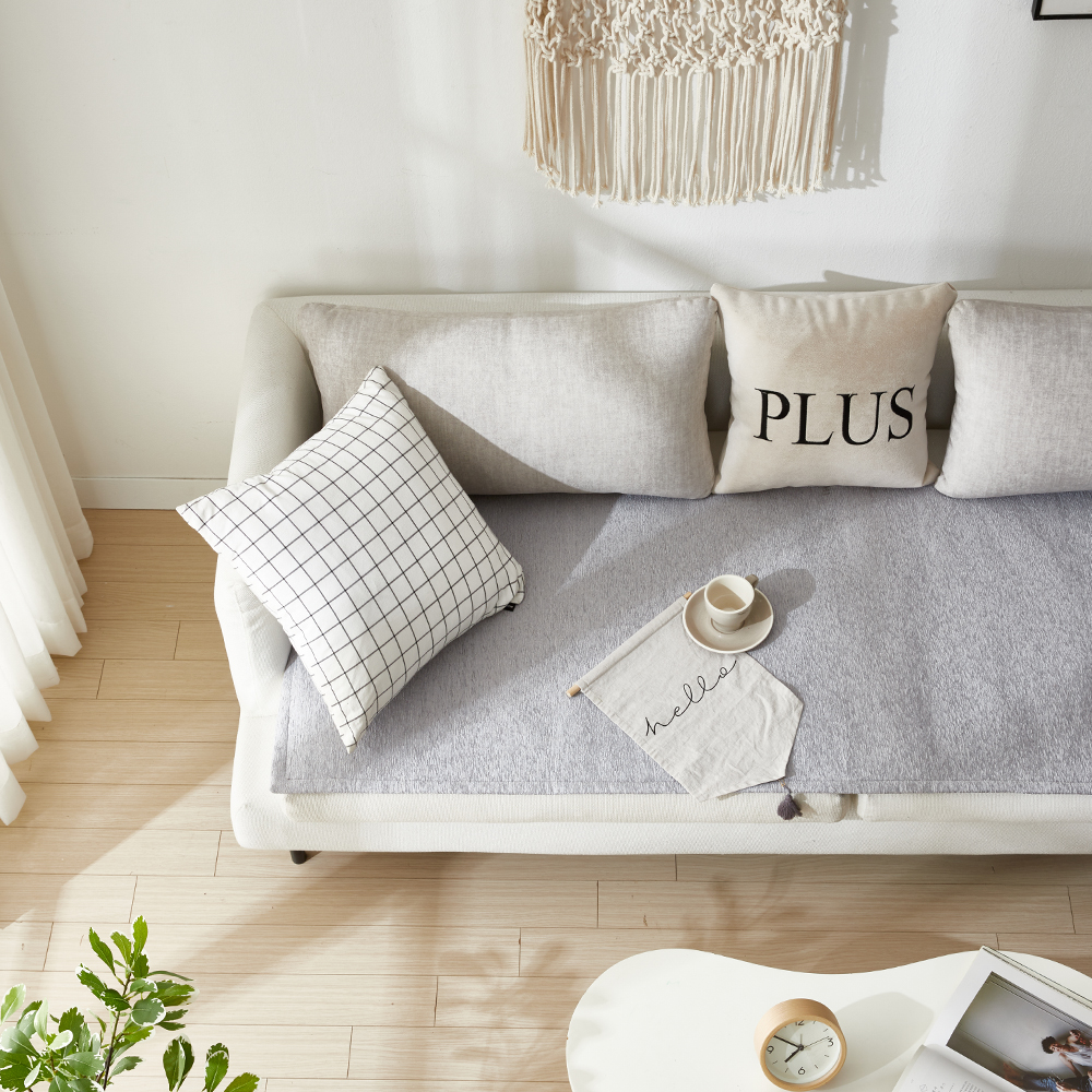 니두스 쇼파패드 극세사 쇼파 매트 방석 깔개 소파 천갈이 리폼 러그 토퍼