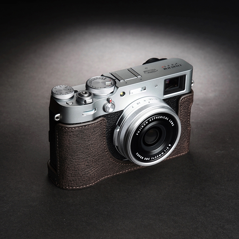 [항공배송] FUJIFILM 후지필름 X100V 카메라 가죽 케이스[손목스트랩 제공] 이미지 7