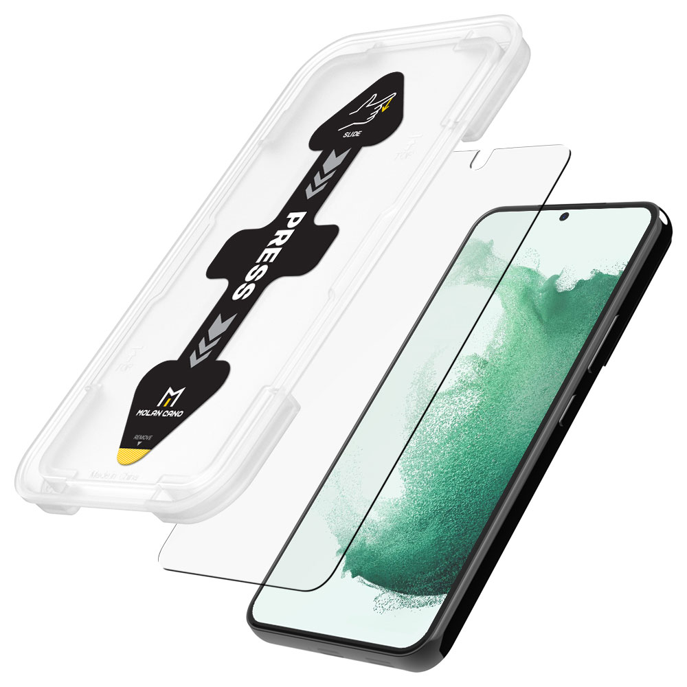 갤럭시 S22 플러스 이지클리어 액정보호필름 강화유리 1매 - 상품 이미지