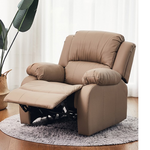 가죽 리클라이너 명품 1인 수동 리클라이너 소파 1인용 리클라이너 의자