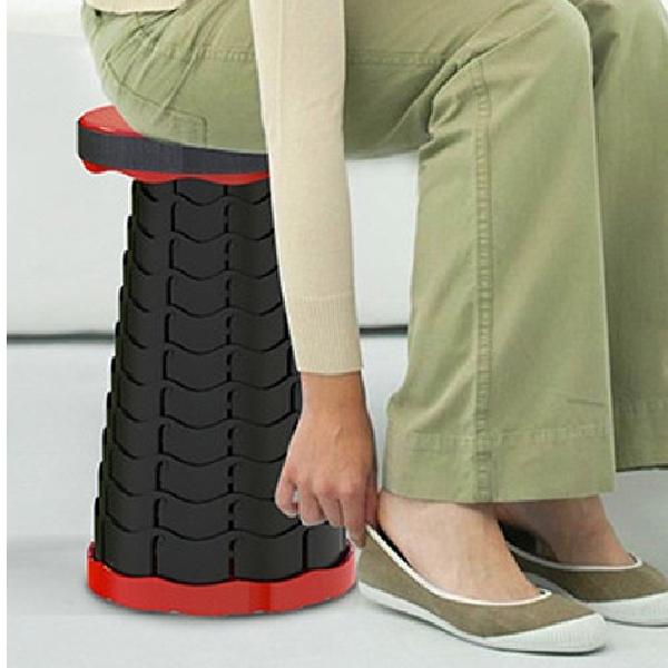 높은접이식의자 프라스틱의자 영화감독 원형 간이 의자 - 메인 이미지