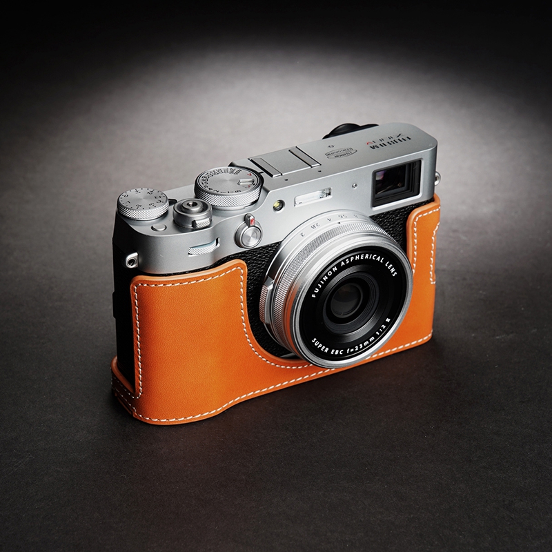 [항공배송] FUJIFILM 후지필름 X100V 카메라 가죽 케이스[손목스트랩 제공] 이미지 8