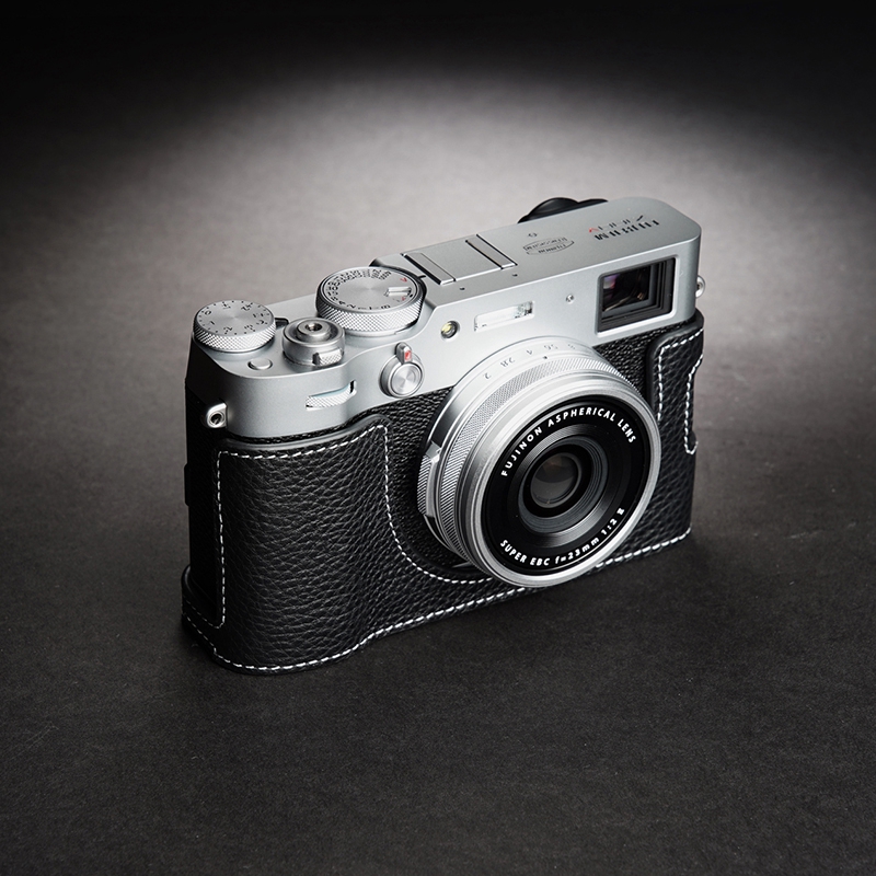 [항공배송] FUJIFILM 후지필름 X100V 카메라 가죽 케이스[손목스트랩 제공] 이미지 6