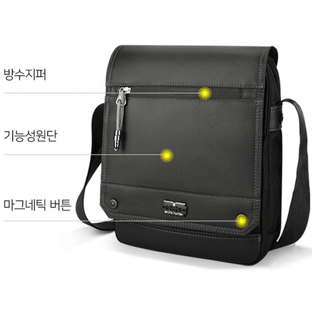 남자 크로스백 30대 메신저백 가방 폴미쇼핑 - 상세 이미지 2