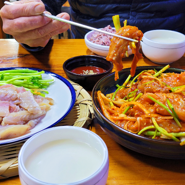 국산홍어 무침용 목포 삭힌 홍어회 잡살 500g - 상세 이미지 5