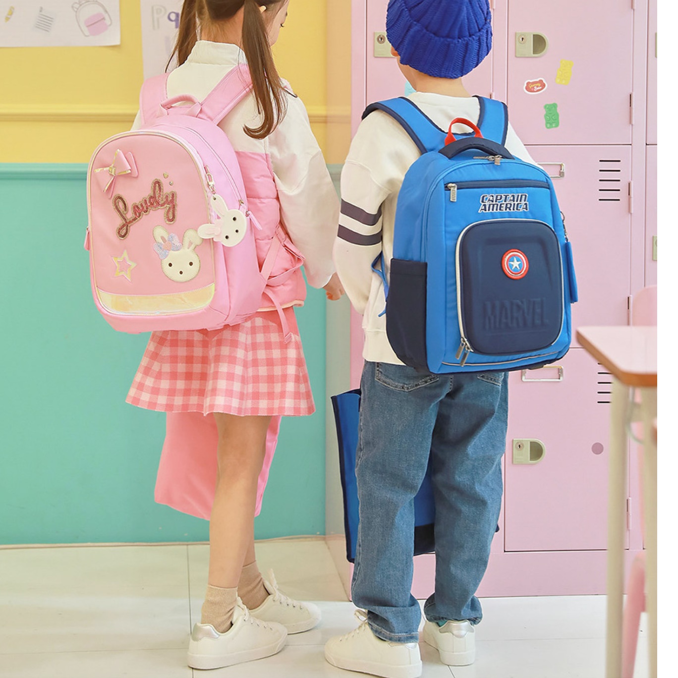 초등학생 저학년 책가방 세트 초등학교 1학년 입학 가방 - 상세 이미지 4