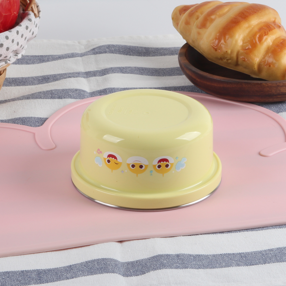 아기상어 스텐 멀티 용기 유아 아기 보관 용기 이유식 그릇 370ml 이미지 6