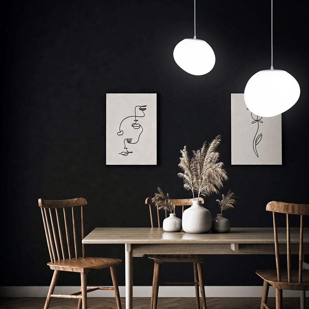 LED 식탁등 펜던트 조명 메이드 1등 8W/12W 주방 카페 매장 인테리어조명