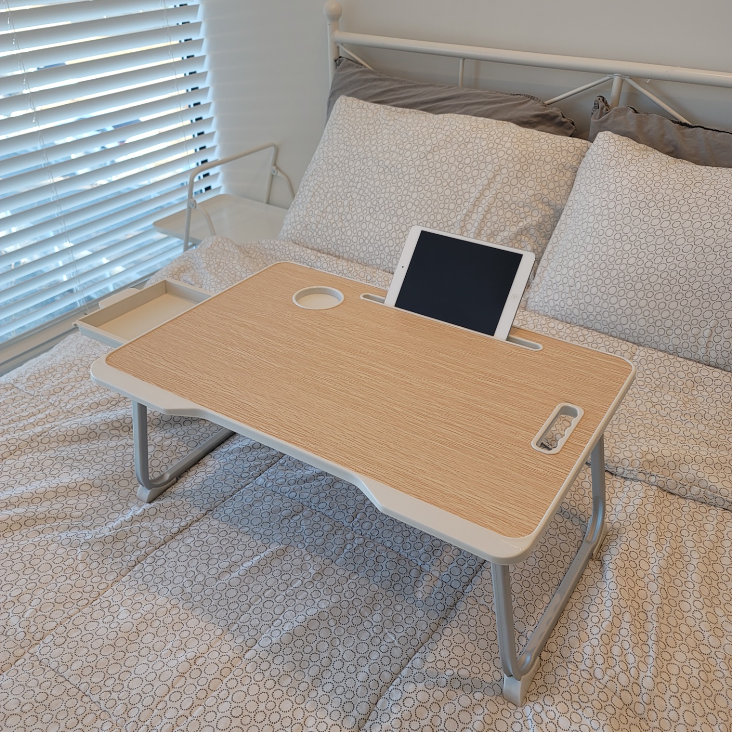 톰박스 좌식테이블 접이식 거실 좌탁 스마트형