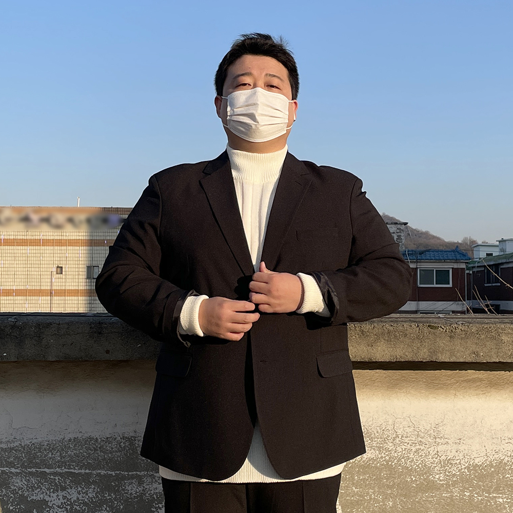 남자 빅사이즈 정장 수트 세트 XL~7XL 결혼식 하객룩 비즈니스 사계절 105~135 - 상세 이미지 3