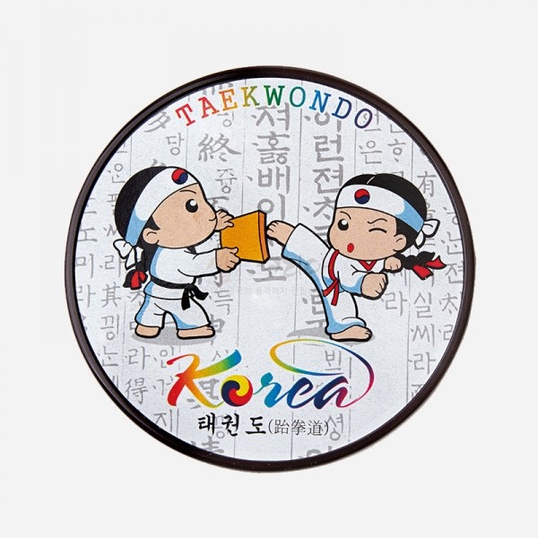 전통컵받침-태권도 한국적인선물 외국인친구선물 - 상세 이미지 4