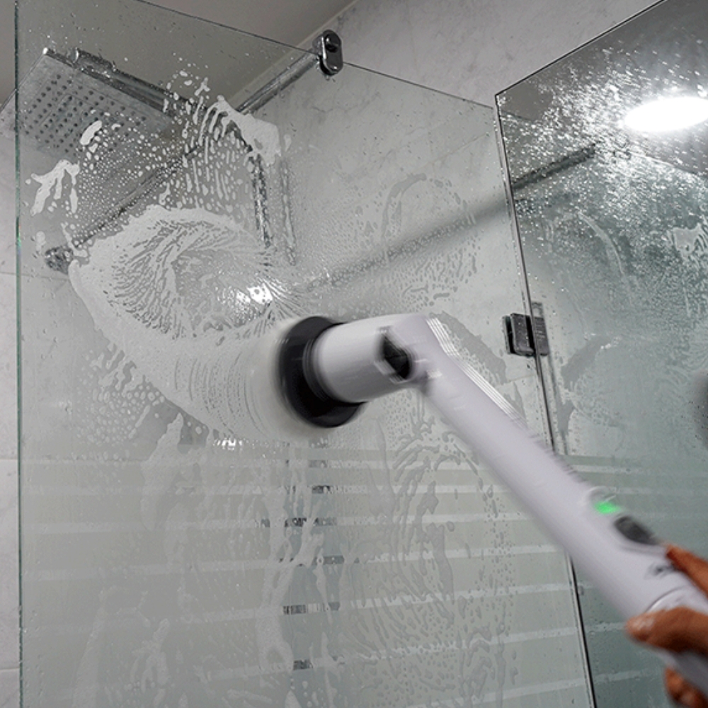 캐치웰 길이 각도 조절가능 무선 욕실청소기 CM6+