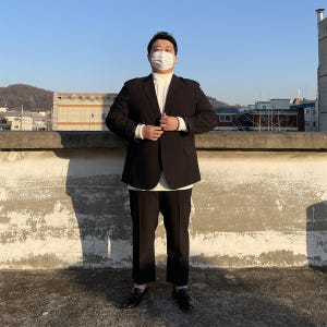 남자 빅사이즈 정장 수트 세트 XL~7XL 결혼식 하객룩 비즈니스 사계절... 착용 후기 | 사이즈/핏 총정리 - 상품 이미지 3