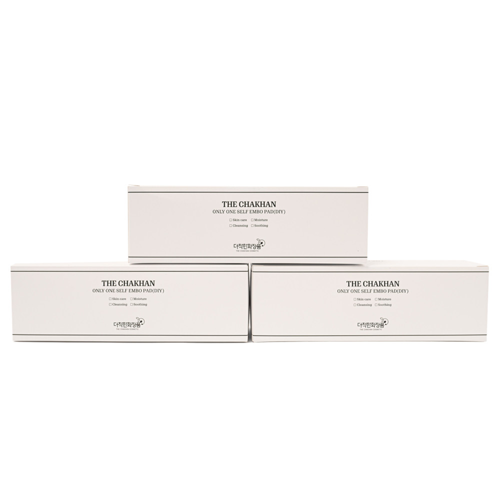 더착한 셀프 DIY 엠보싱 셀룰로오스 패드 리필 630매 화장솜 닦토 모공 토너 스킨팩