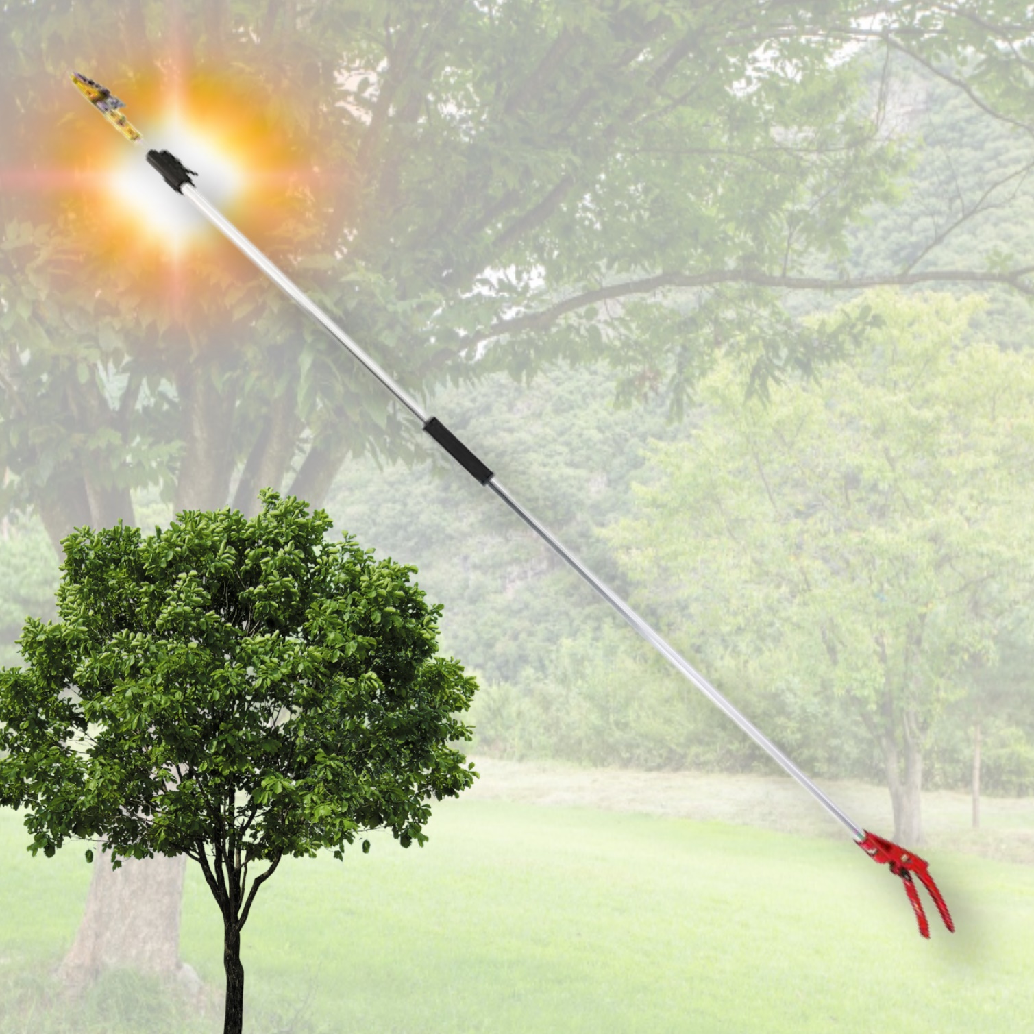 장대가위 고지전정가위 조경용 가위 나무자르는 농사용 꼭지 작업용 정원용 가지치기 5단