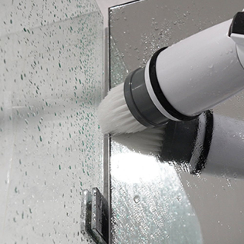 캐치웰 길이 각도 조절가능 무선 욕실청소기 CM6+