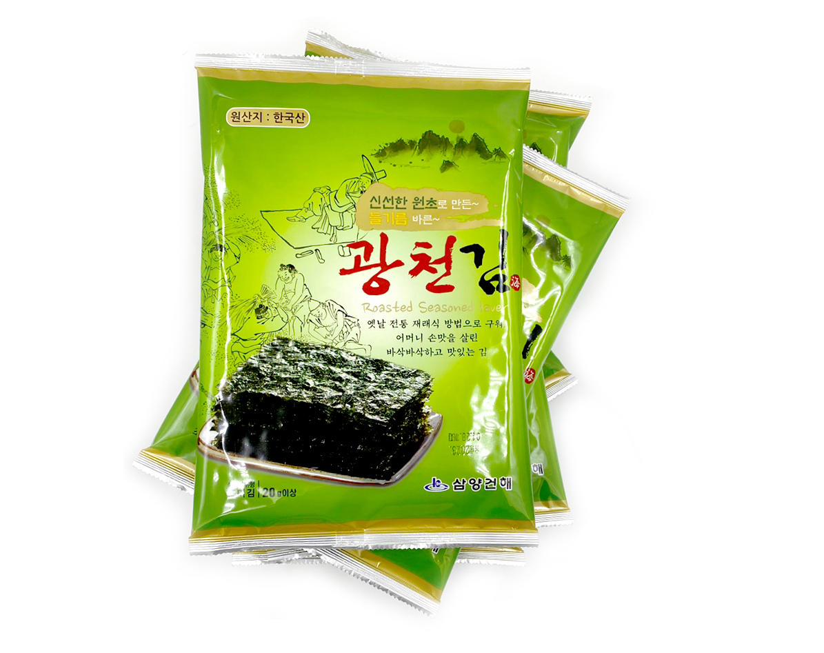 들기름 바른 조미 전장 광천김 10봉 이미지 6