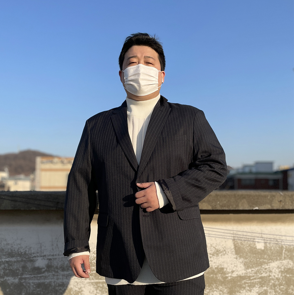 남자 빅사이즈 정장 수트 세트 XL~7XL 결혼식 하객룩 비즈니스 사계절 105~135 - 상세 이미지 4
