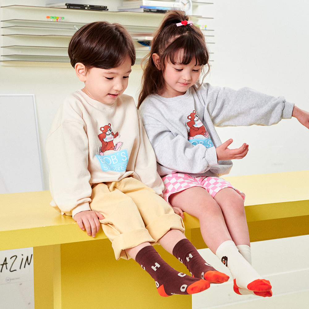 디자인 유아 양말 세트 아기 니삭스 여아 어린이 아동 생일 선물 미끄럼방지 가을 겨울