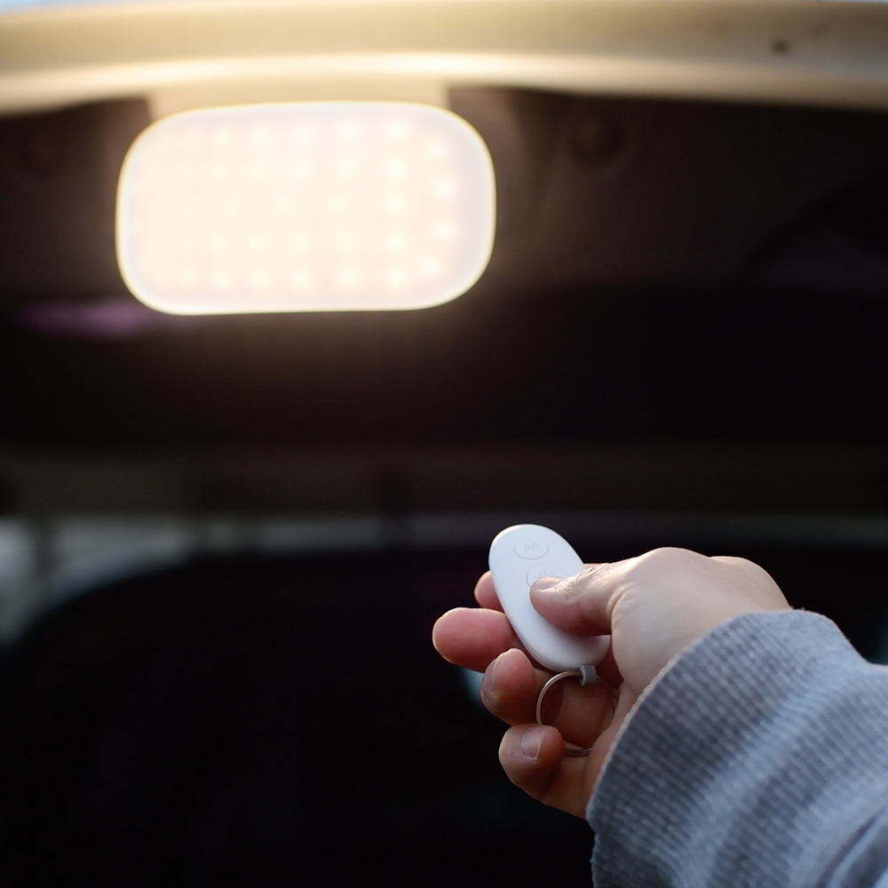 몬스터라이트 커브드 감성캠핑랜턴 LED 무선리모컨 백패킹 텐트 터치 조명