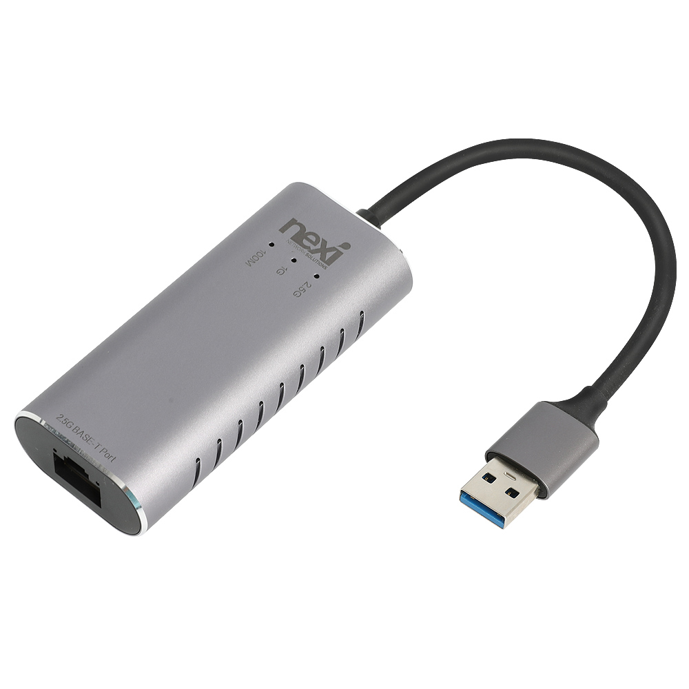 넥시 USB3.0 A타입 2.5G 기가 인터넷 노트북 랜카드 2.5G - 상품 이미지