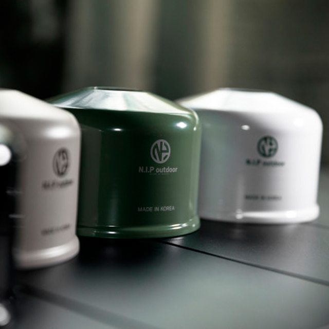 N.I.P 스틸 이소가스 워머 커버 국산 230전용