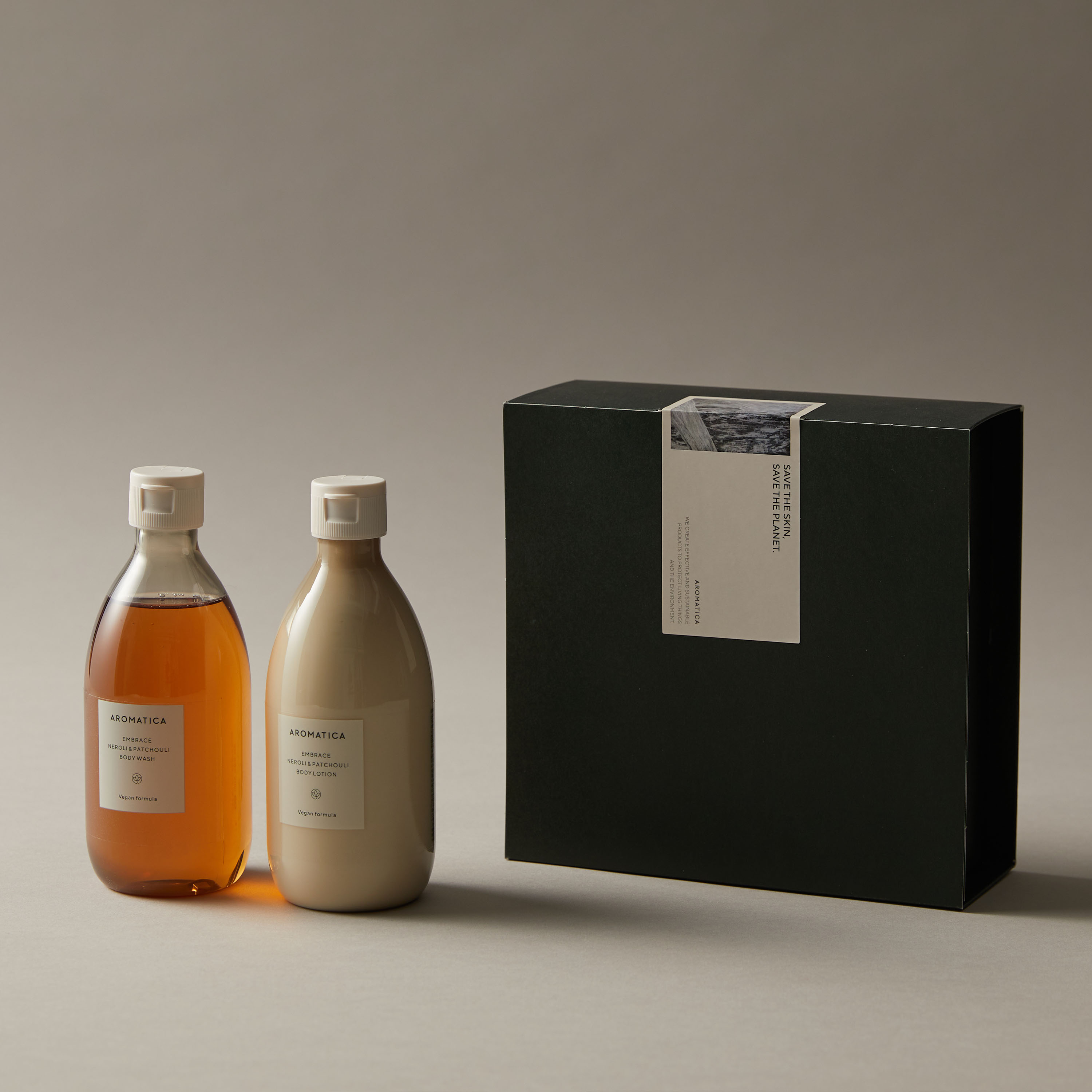 아로마티카 바디워시 & 바디로션 2종 선물세트 바디케어 바디워시로션 기프트 세트 제품 이미지