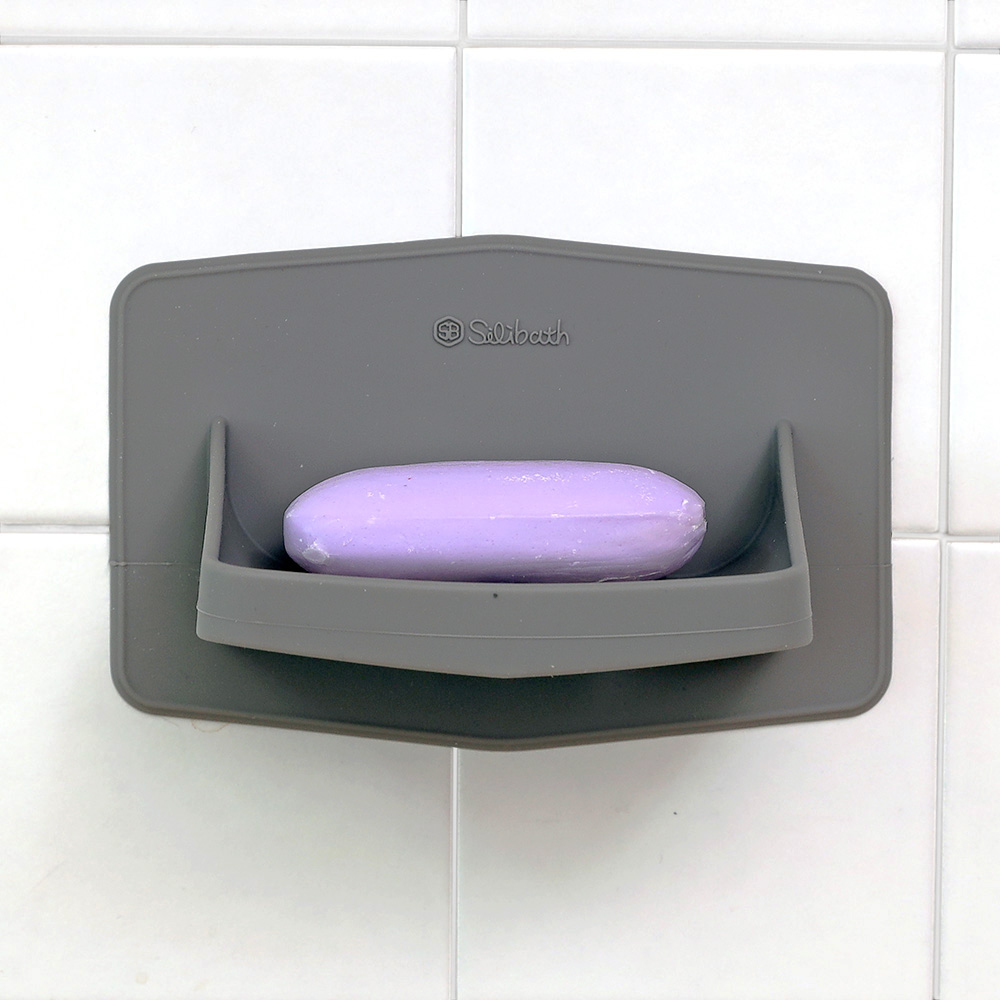 실리바스 실리콘 비누받침대 흡착식 욕실 비누 홀더 걸이