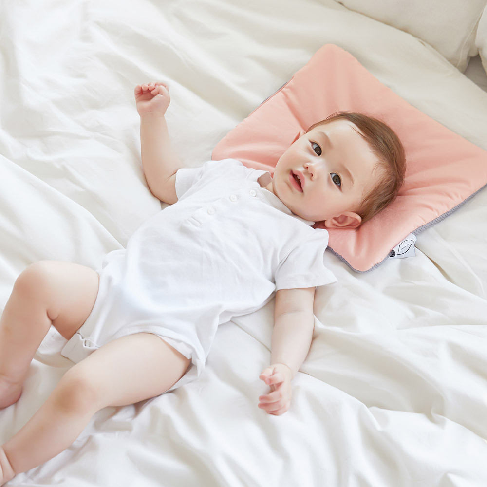 피넛버터젤리 피오라 빨아쓰는 아기 신생아 태열방지이탈 두상관리 쿨 애착베개