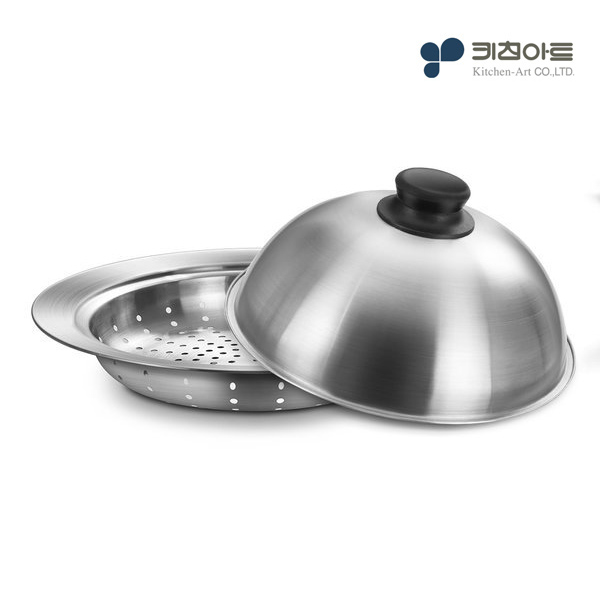 키친아트 스텐 찜기 멀티 돔 스티머 세트 - 상세 이미지 3