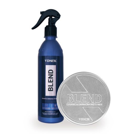 보닉스 세트 블렌드 고체왁스 100ml+블렌드 스프레이 왁스 500ml 카나우바 sio2 - 상품 이미지