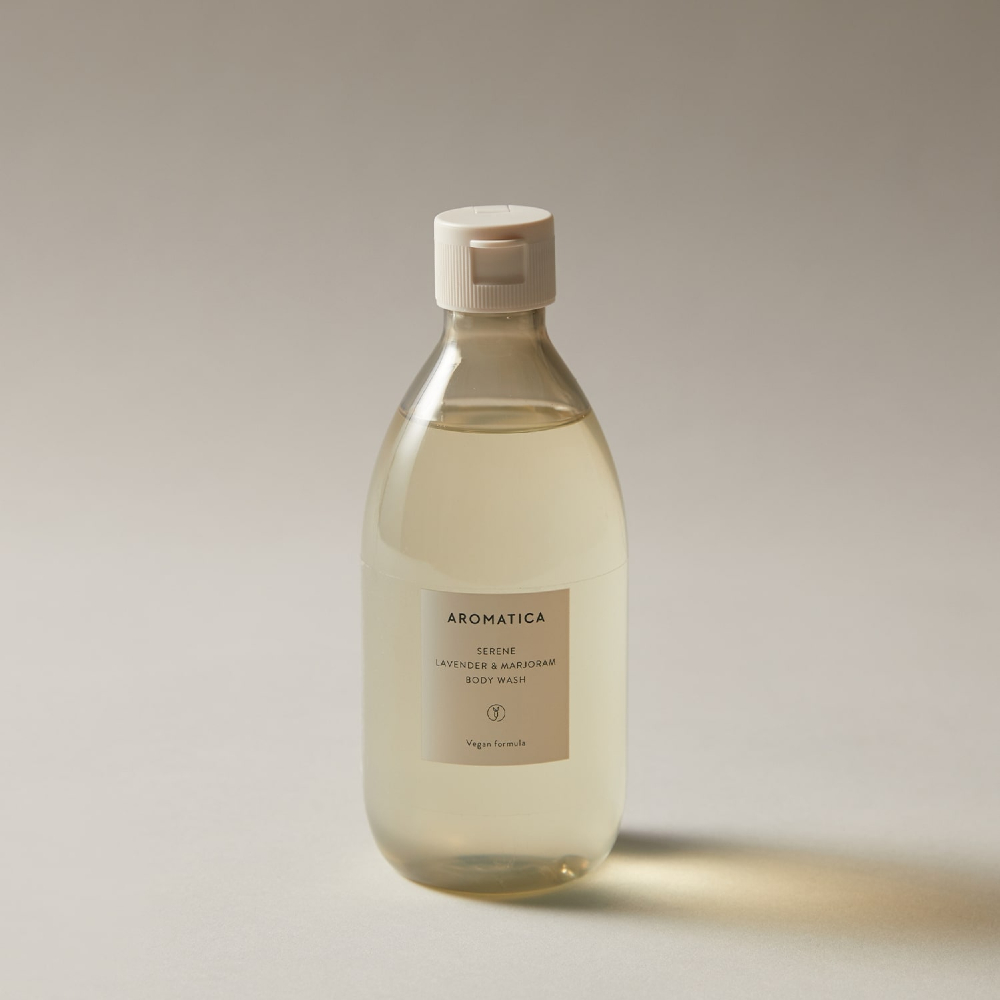 아로마티카 서렌 바디워시 라벤더 & 마조람 300ML 향좋은 바디워시 클렌져 샤워 젤