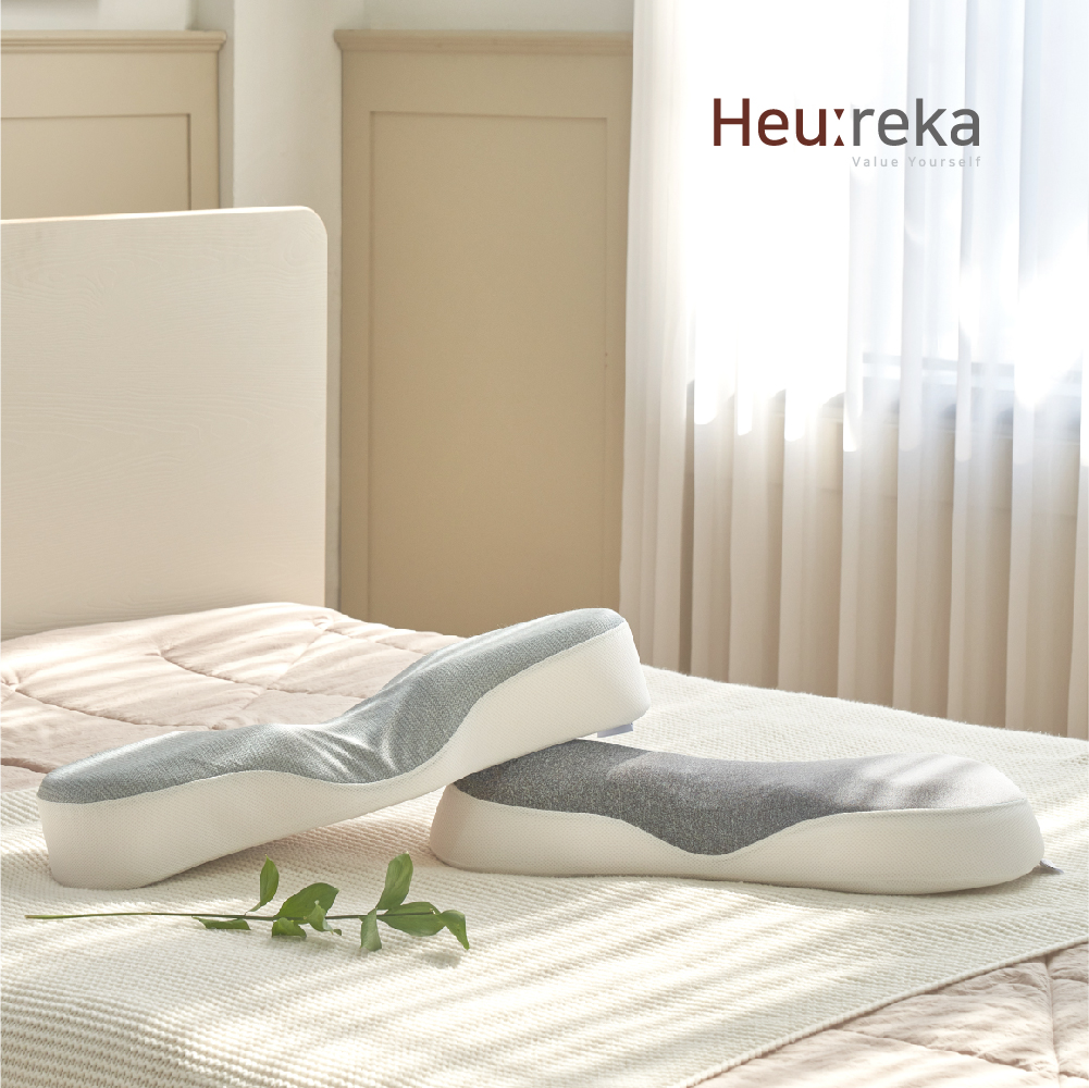 휴레카 경추베개 방수속커버 거북목 일자목 디스크 낮은 목편한 숙면베개 에코형A타입
