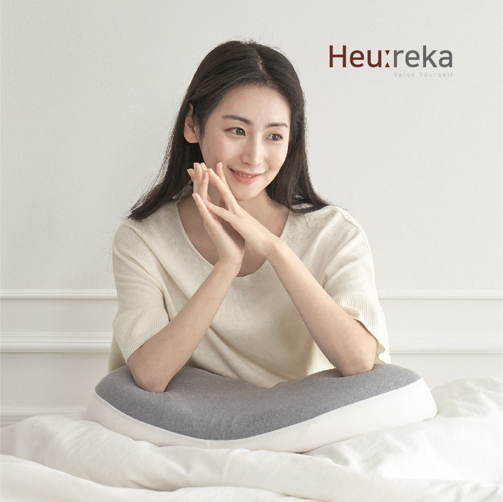 휴레카 경추베개 방수속커버 거북목 일자목 디스크 낮은 목편한 숙면베개 에코형A타입
