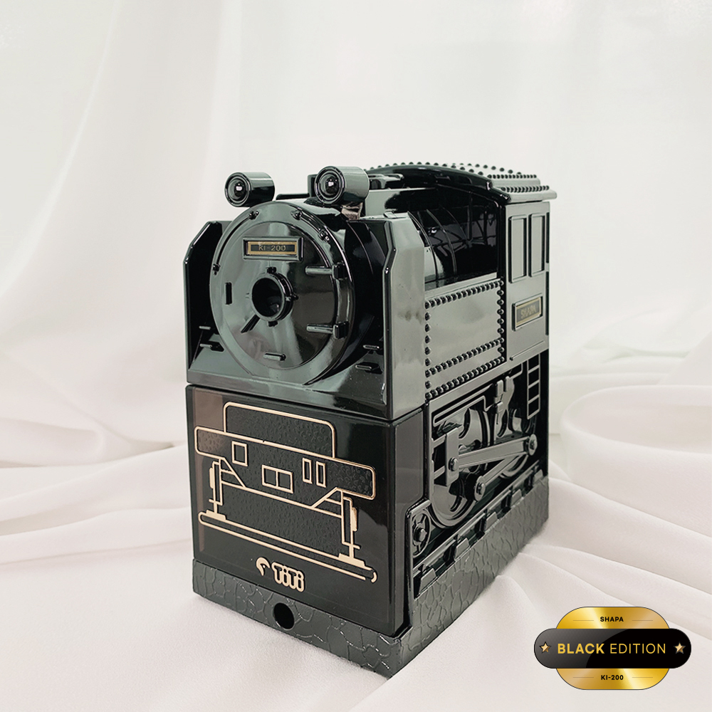 하이샤파 블랙 에디션 연필깎이 KI-200B+투코비 코마 교정연필 TC-P02 B 12개입