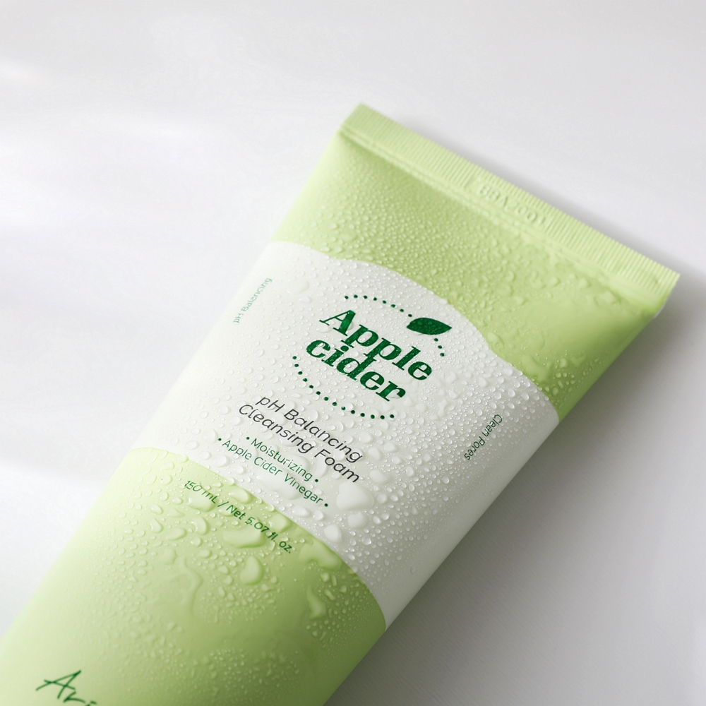 아리얼 애플사이다 pH 밸런싱 약산성 폼 클렌징 150ml, 1개 이미지 3