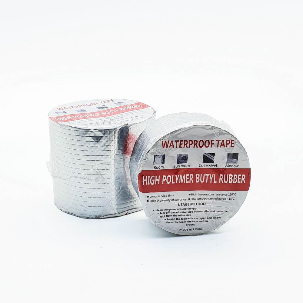 무타공마켓 부틸 방수테이프 강력접착 누수테이프 에폭시 바닥 초강력 보수테이프 5cm 이미지 2