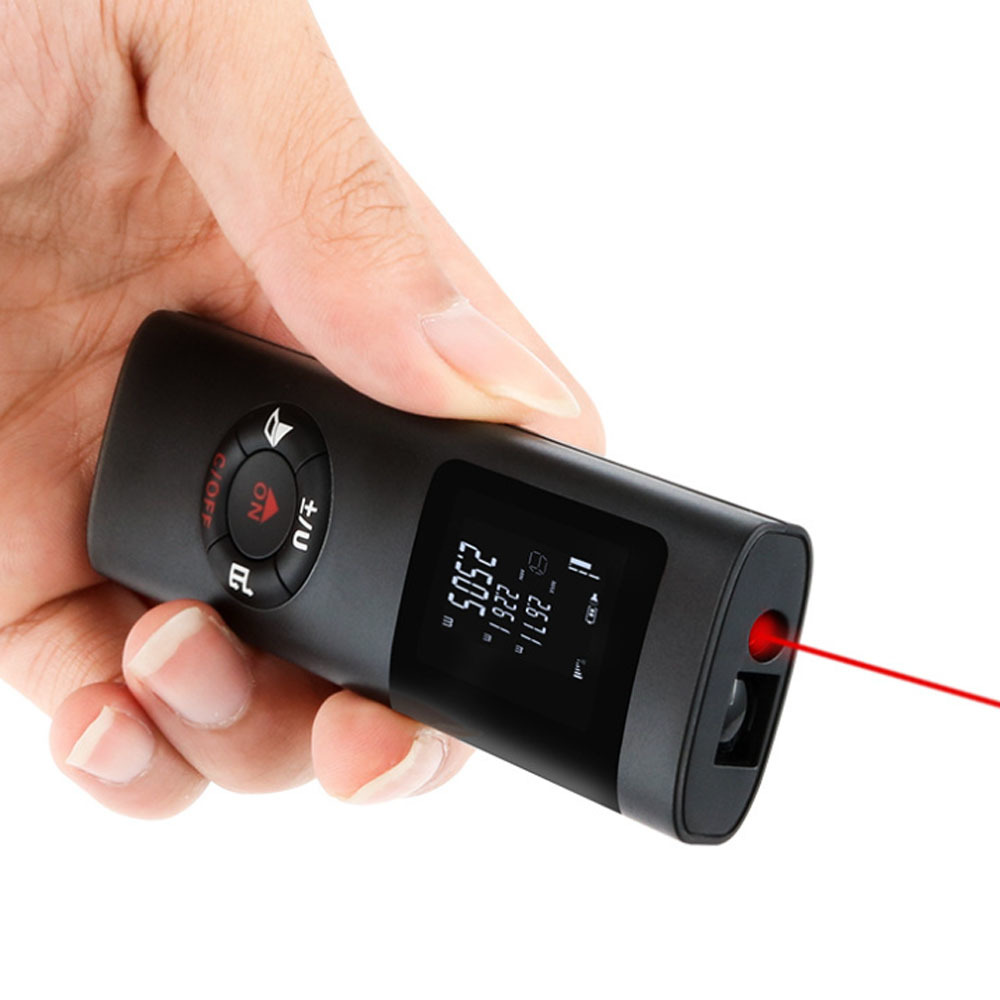 초소형 다기능 레이저 거리측정기 줄자 적외선 센서 40M측정