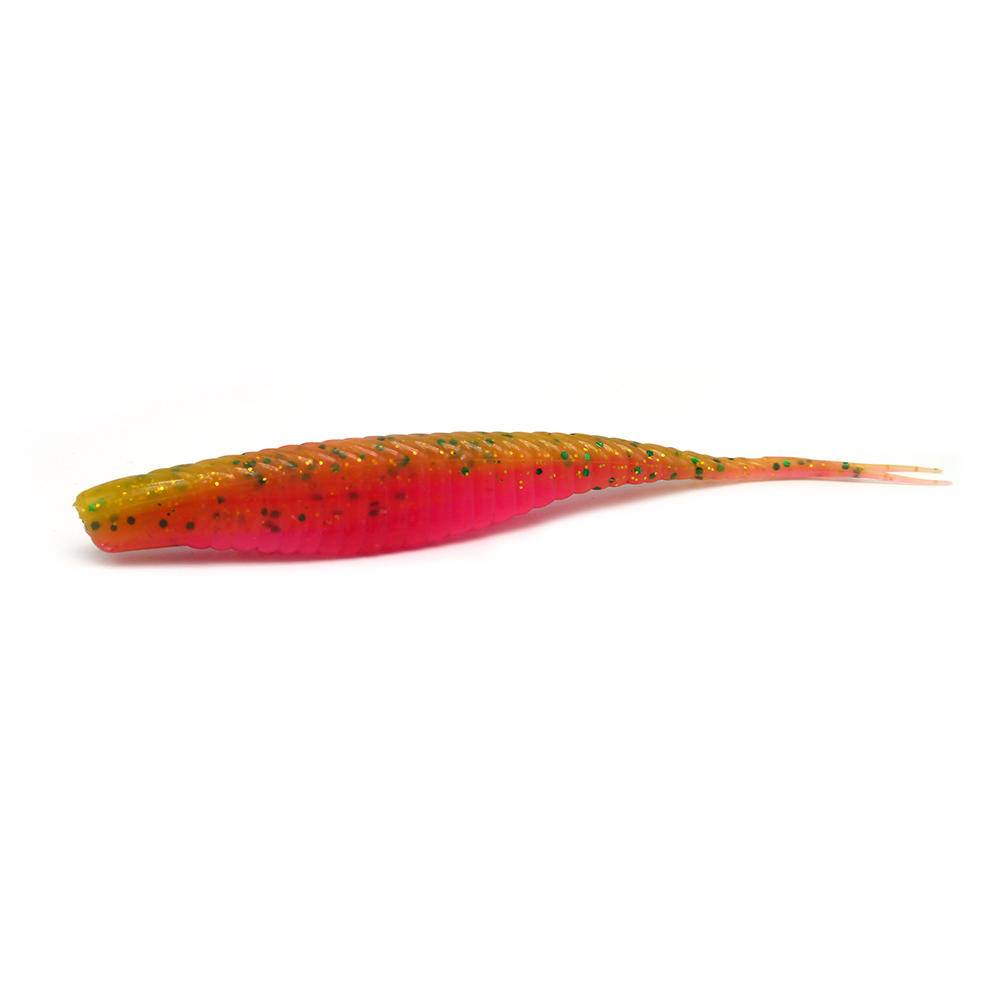 다미끼 아머쉐드 5 12.7cm 광어웜 선상다운샷웜 204 모터오일레드 - 상세 이미지 2