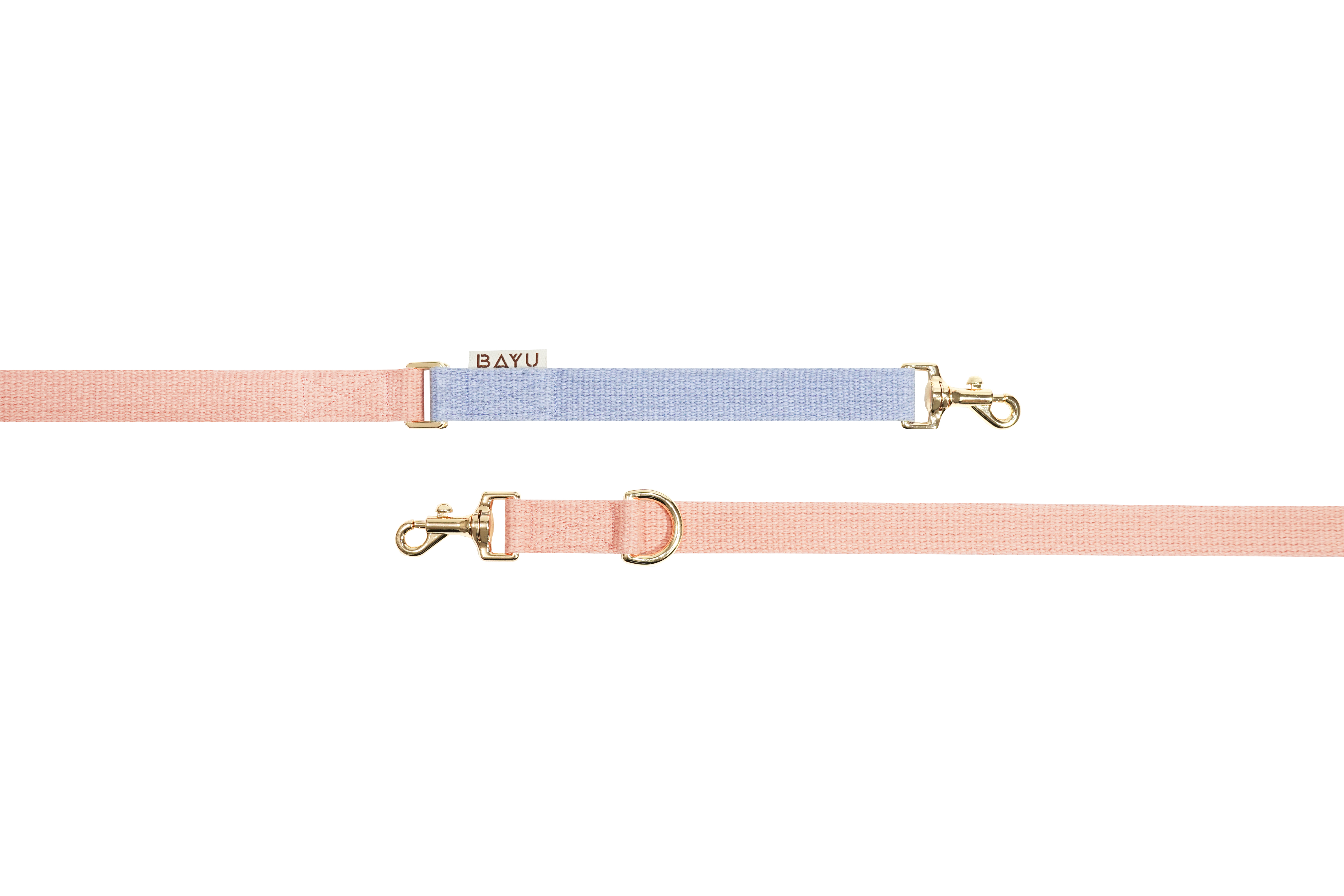 바유 강아지 폴딩 리드줄 순면 1.5cm 이미지 2