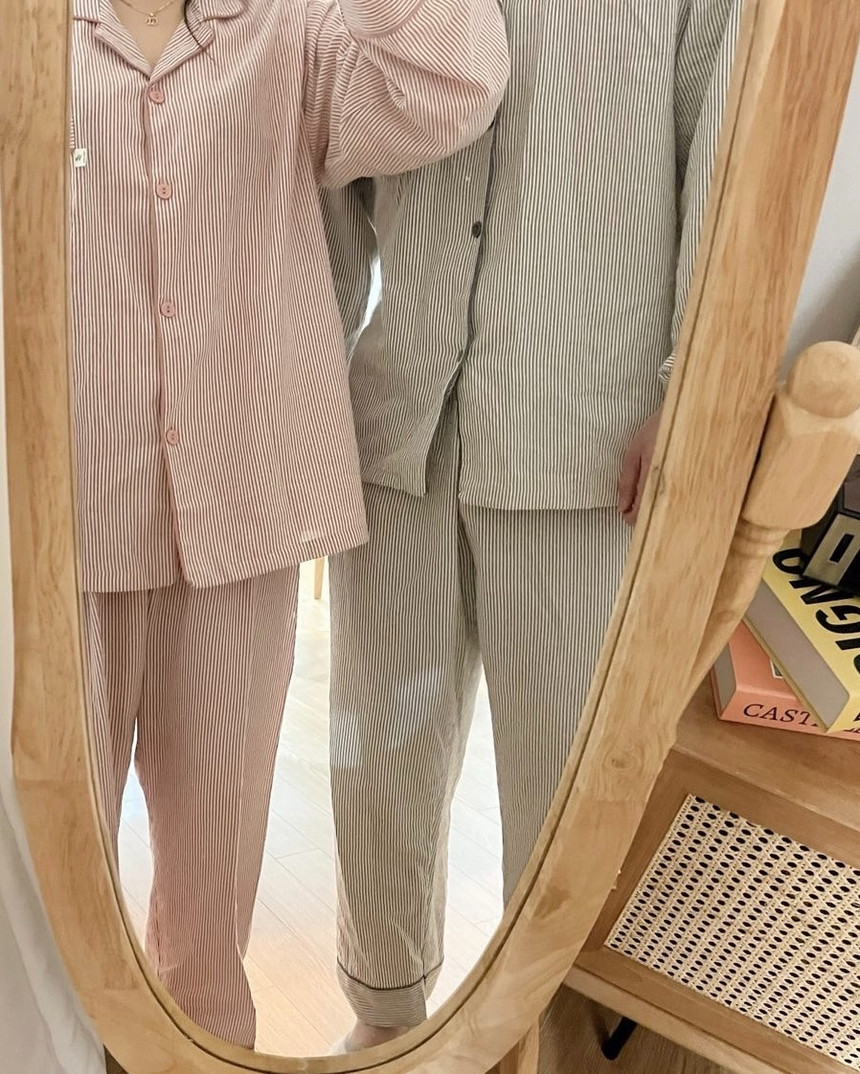 ❤️오늘출발❤️ 국산 커플 잠옷 여성 홈웨어 선물 파자마파티 상세 이미지 7