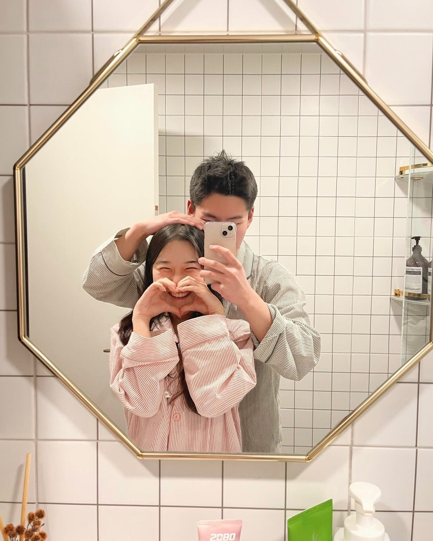 ❤️오늘출발❤️ 국산 커플 잠옷 여성 홈웨어 선물 파자마파티 상세 이미지 5