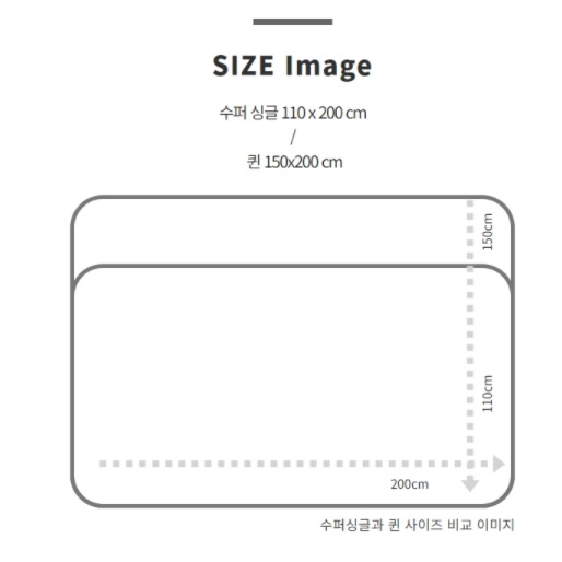 까는 이불 바닥 요 매트 손님 손님용 푹신한 요 매트