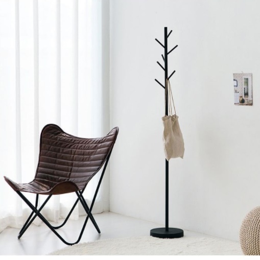 작은행거 롱 코트 행거 폭좁은 스탠드행거 소형