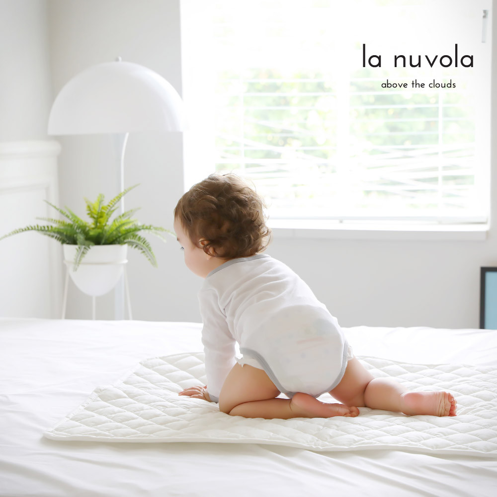 피넛버터젤리 라누볼라 아기 누빔 패드 신생아 유아 선물 용품 출산 준비물