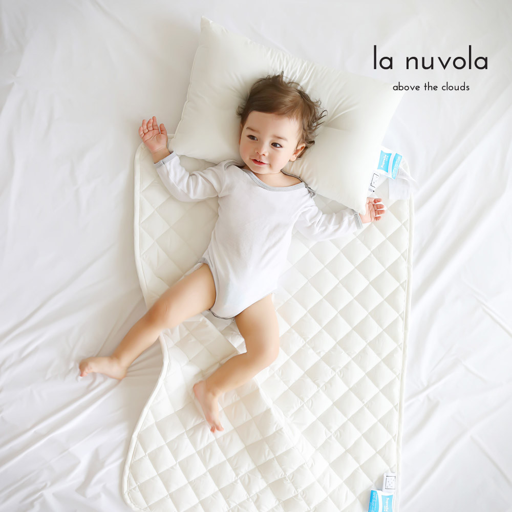 피넛버터젤리 라누볼라 아기 누빔 패드 신생아 유아 선물 용품 출산 준비물