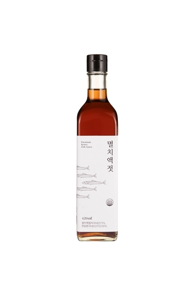 맛의명태자 국내산 천일염 멸치액젓 420ml (김장 속재료 양념 저염 원물가득 ) - 상품 이미지