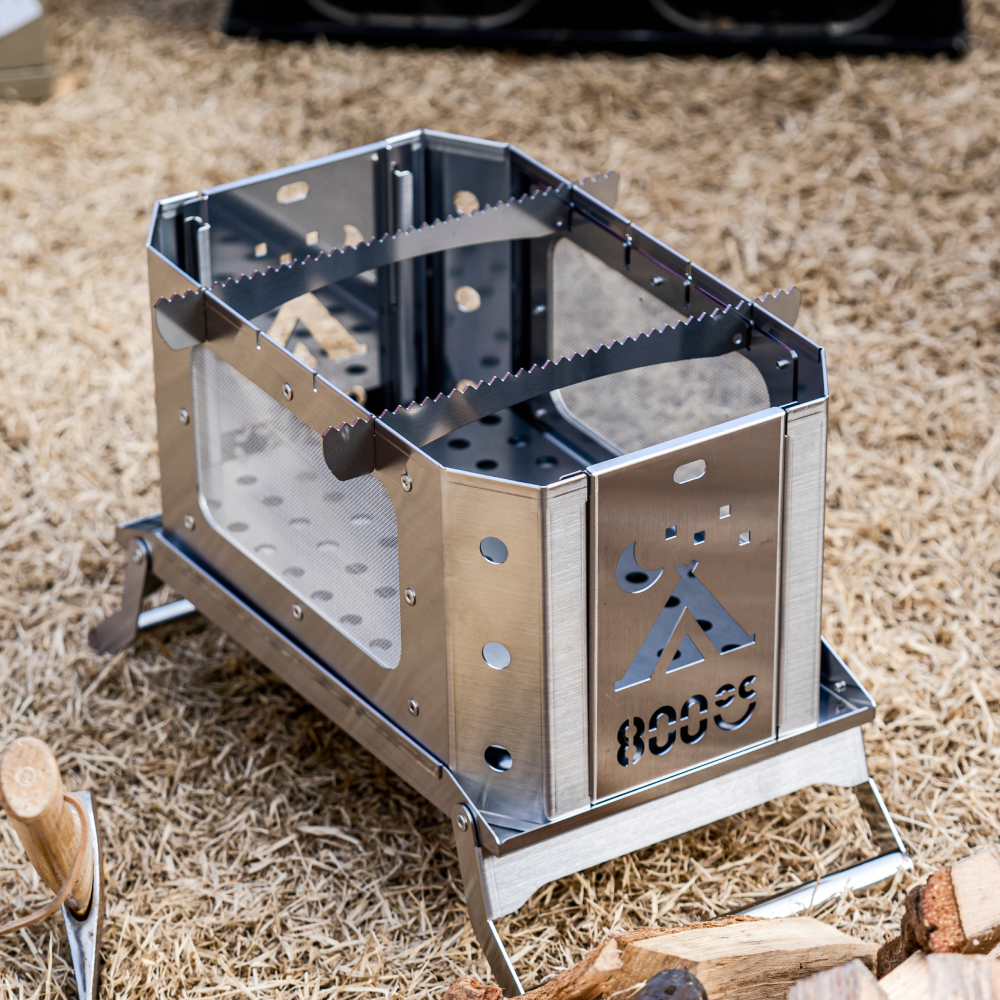 800도씨 캠핑 화로대 S 플러스 접이식 불멍 화로