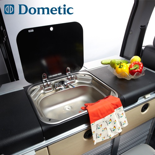도메틱 SNG 4237 싱크볼 (캠핑카 용품 카라반 자작 차박 DIY 수전 내부 인테리어) - 상품 이미지